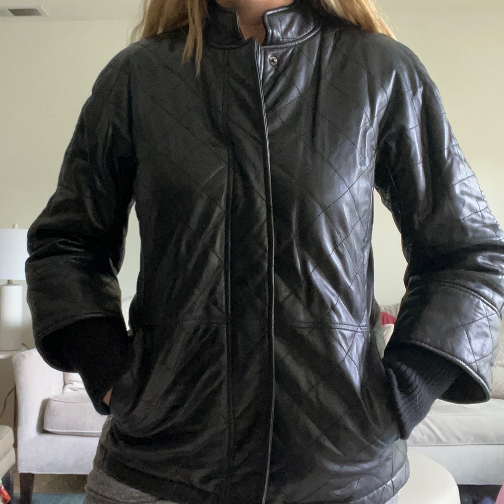 Isaac Mizrahi Leather Jacket - Picture 2 of 5